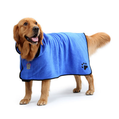 bibulous Pet Grooming Tools Soft Absorbent Microfiber Fast Drying Dog Towels