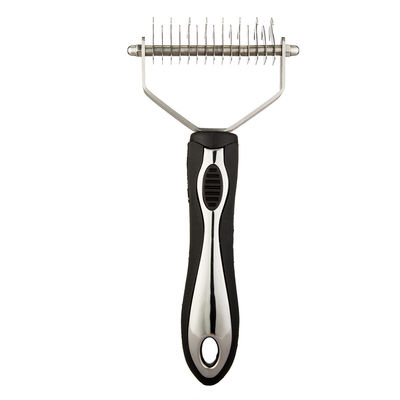 Stainless Steel Dogs Cat Massage Comb Brushes Pet Grooming Tools Stretch Hair Comb