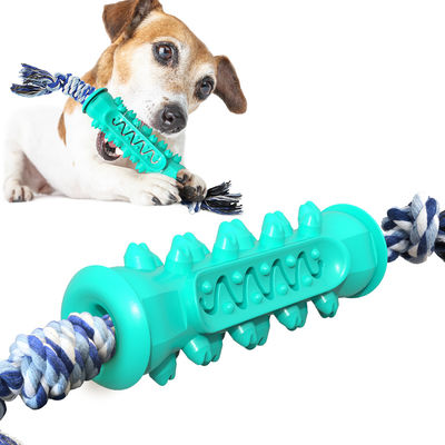 Non Toxic Rubber Chew Toys For Teething Puppies 15-30 LBS Dog Improving Dental Hygiene