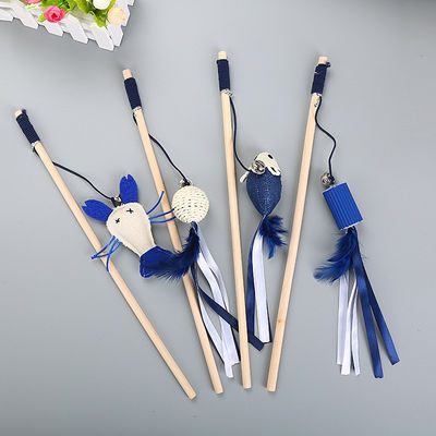 Outlet Feather Teaser Cat Toy Fish Shrimp Cat Interactive Toy 30g