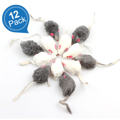 Halloween Unique Gift Bicolourable Mini Mouse Cat Toy Set With Sound