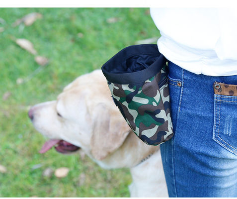 Waterproof Waist Bag Camo Pet Outdoor Accessories Training Dog Snacks Bag