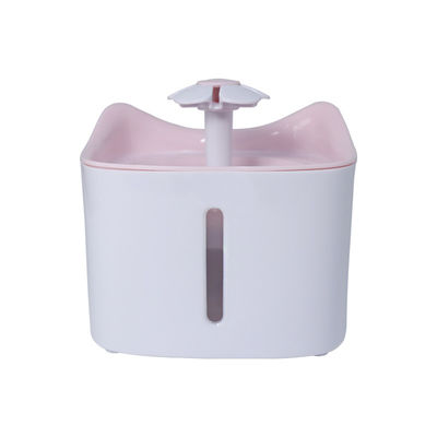 Two Patterns Pet Water And Food Dispenser 1.8L For Cats And Dog Food Water Dispenser