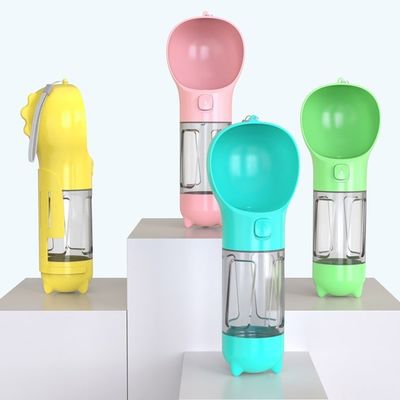 Plastic Outdoor Dogs Travel Water Bottle 300ML