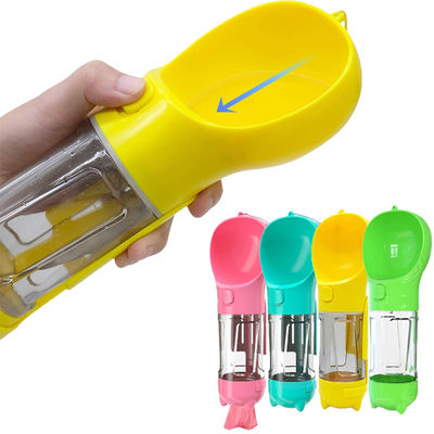 500ML Portable Dogs Travel Water Bottle Cup Dispenser Pet Drinking Bowl