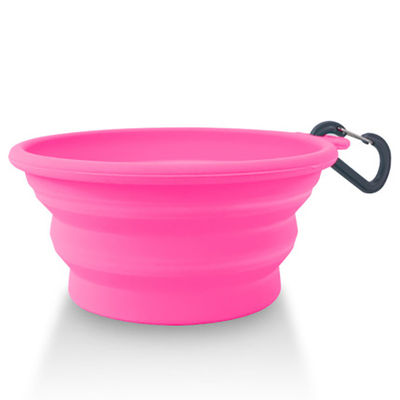 365ml 685ml Silicone Collapsible Dog Water Bowl For Outdoor Activities
