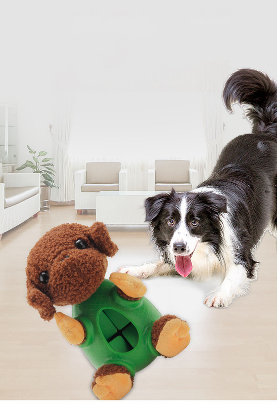 Eco Friendly Squeaky Soft Chew Dog Treat Dispenser Custom Pet Plush Toys