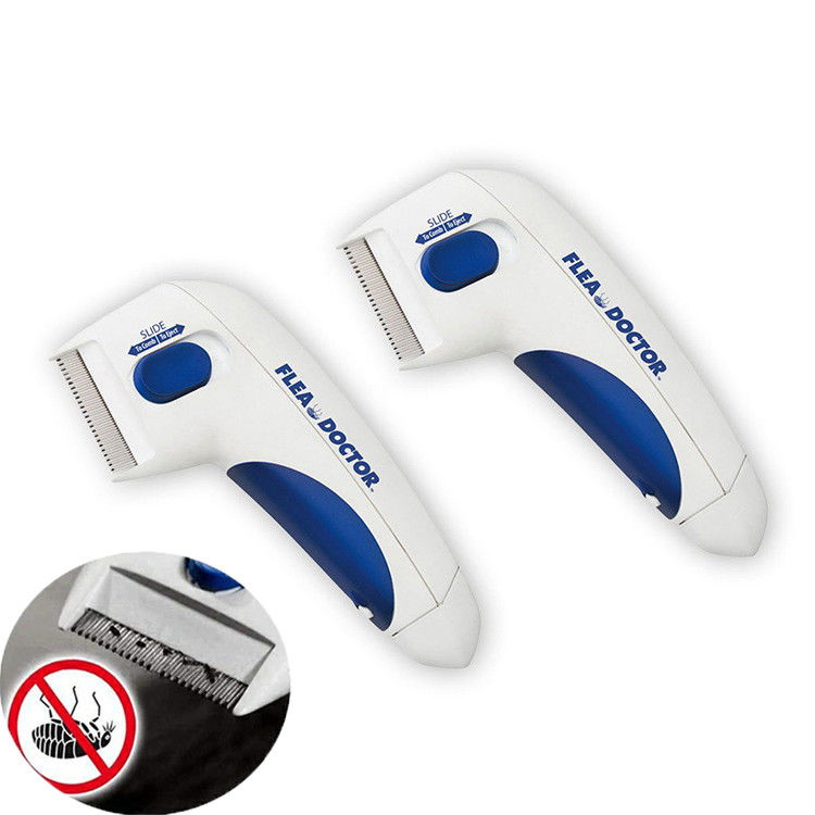 Hallupets Dog Pet Electric Flea Comb Remover Electric Flea And Tick Comb