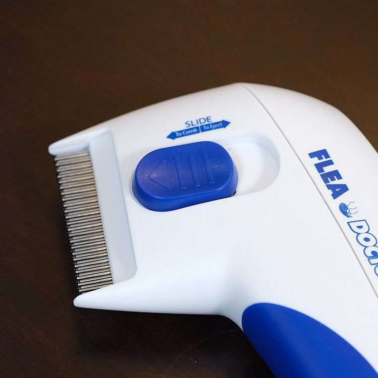 Hallupets Dog Pet Electric Flea Comb Remover Electric Flea And Tick Comb