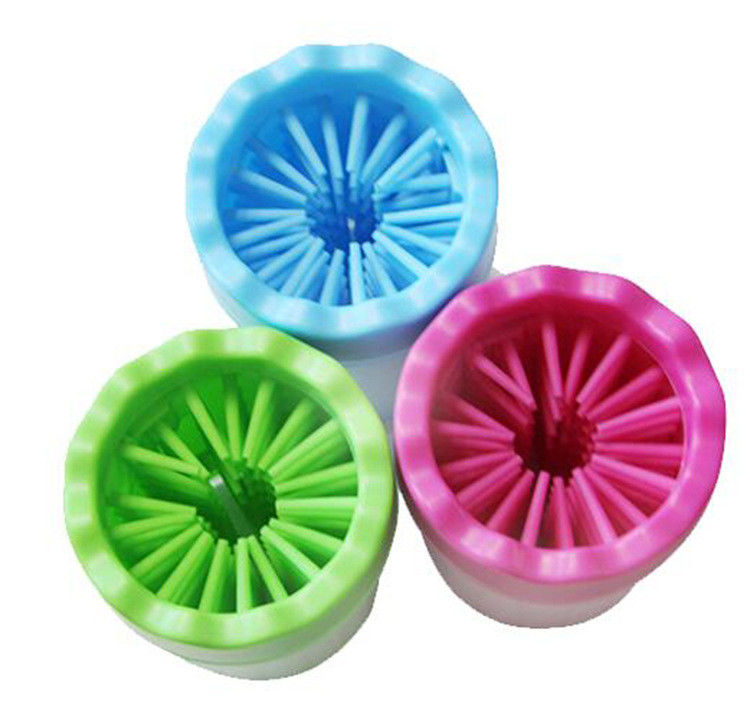 Pets Massager Dog Cleaning Tool Detachable Comfortable Dogs Claw Wash Cup