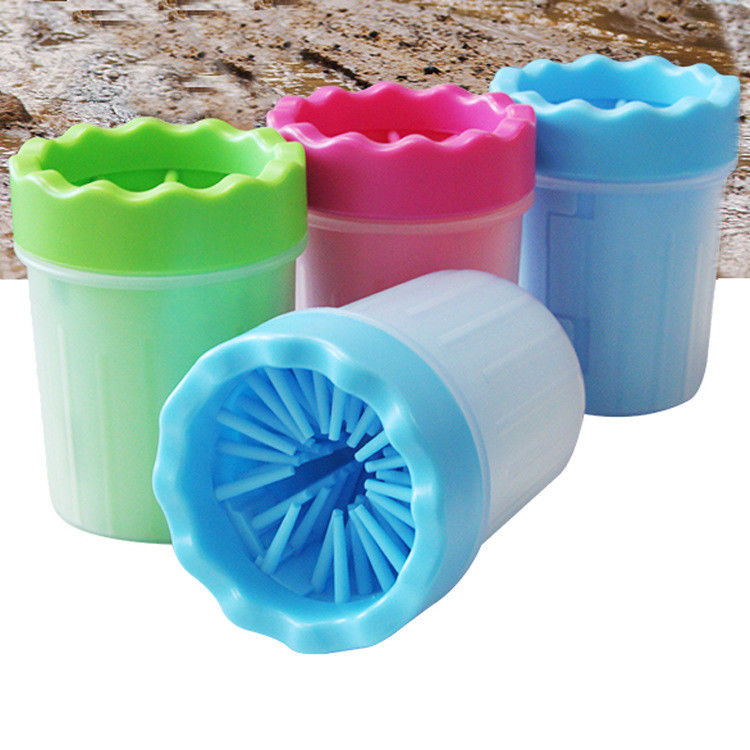 Pets Massager Dog Cleaning Tool Detachable Comfortable Dogs Claw Wash Cup