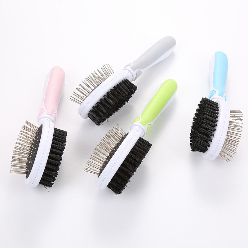 Double Needles Pet Grooming Tools Hair Remover Comb 98g