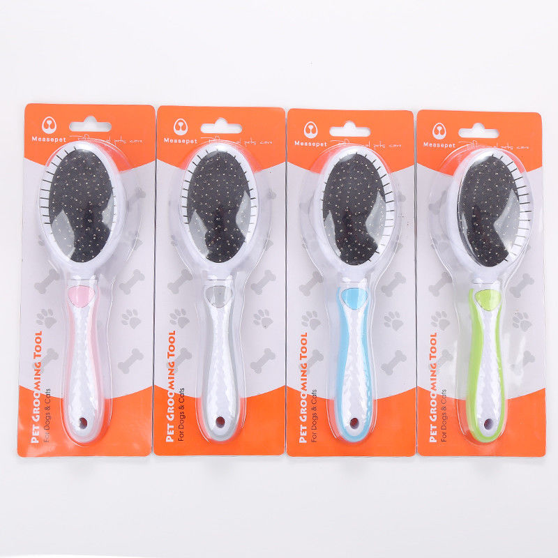 Double Needles Pet Grooming Tools Hair Remover Comb 98g