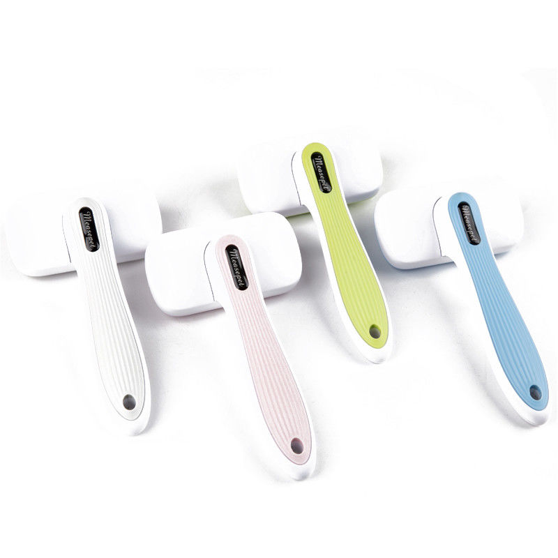 Au-To Pet Hair Remover Slicker Pet Shedding Brush Comb For Dog Cat BSCI Certification