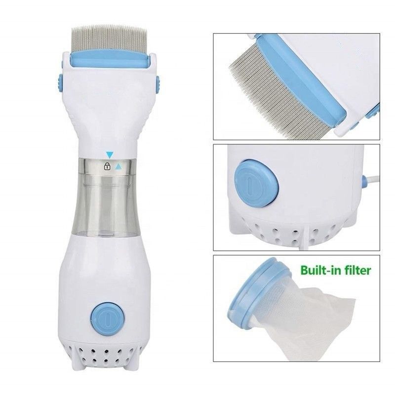 Cat Dog Electric Flea Remover Comb Pet Flea Lice Cleaner and Grooming Comb