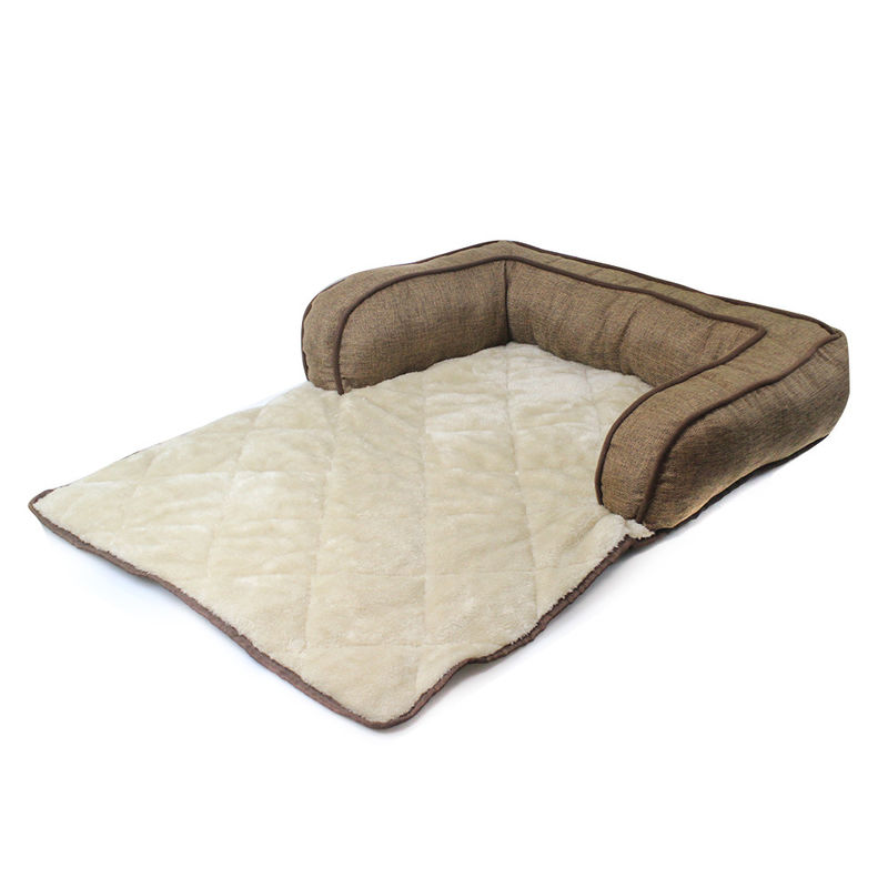 Multifunction Breathable Fluffy Felt Dog Bed Pet Bed Luxury Dirt-Proof Pet Sofa Cushion for Pets Sleeping