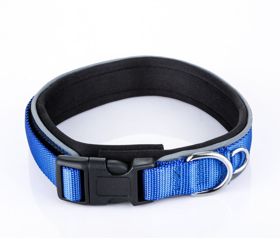 Adjustable Dog Leash Collar Chain Laser Dog nylon Lead Pet Reflective Stripe Cozy Collar para perro