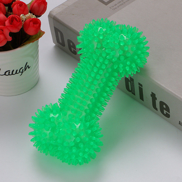 BSCI Cute Molar Dog Bite Toys Dog Chew Toys Squeaky Bone With Massage Particle