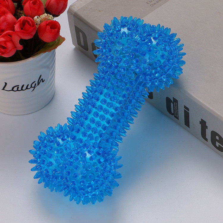BSCI Cute Molar Dog Bite Toys Dog Chew Toys Squeaky Bone With Massage Particle