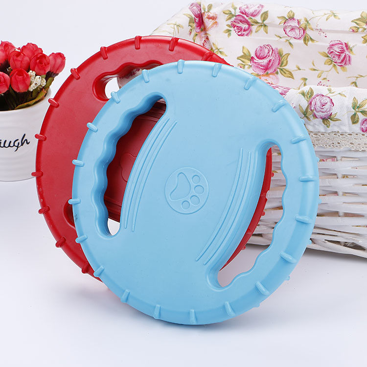Water Floating Voice Flying Disc Interactive Dog Toys Outdoor Fitness Intensive Training Equipment Toys for Pets