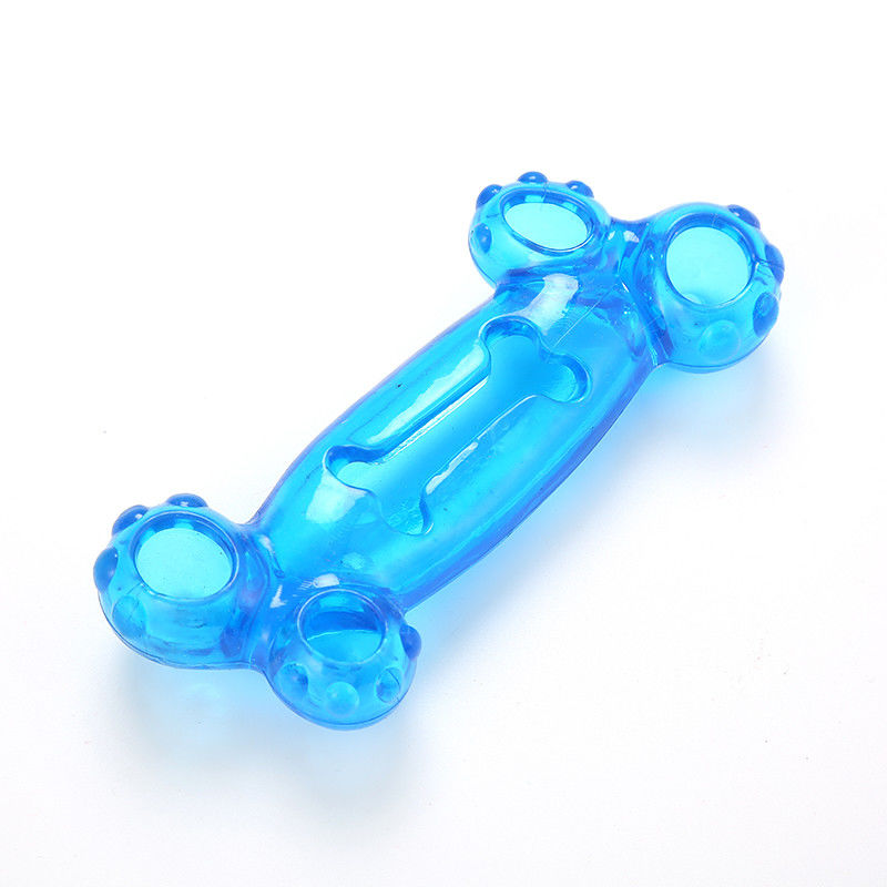 Bite Resistant Dogs TPR Bone Chew Toy For Dog Playing