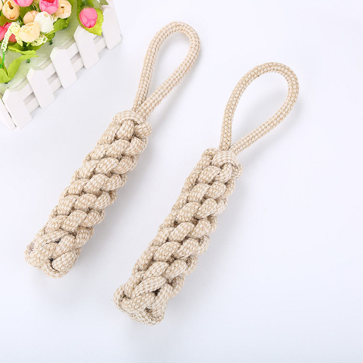 Cotton Washable Rope Chew Dog Pet Toys Durable Corn Toothbrush