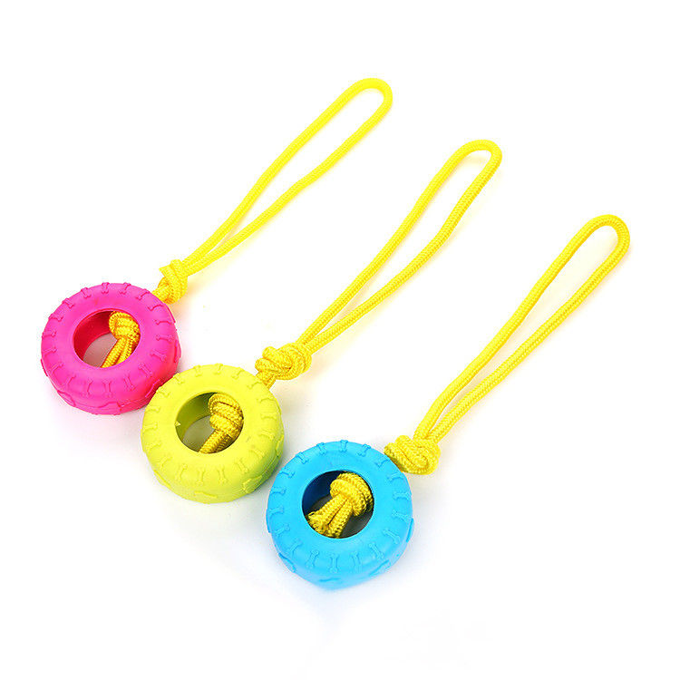 Durable chew Dog Pet Toys OEM/ODM TPR Dental Toothbrush Teeth Cleaning Toys