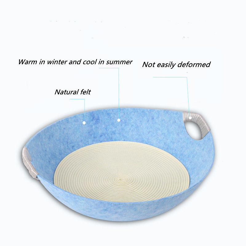 felt cat nest with for 100% safety pet round nest cat dog bed cat bed nest
