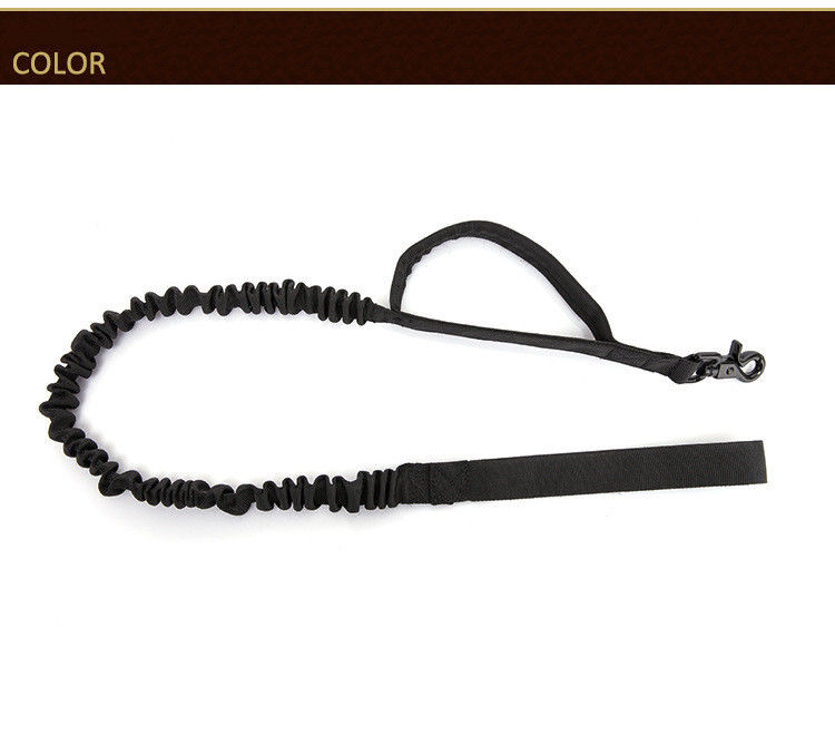 Tactical Bungee Nylon Rope Dog Leash Retractable Dog Training Leashes