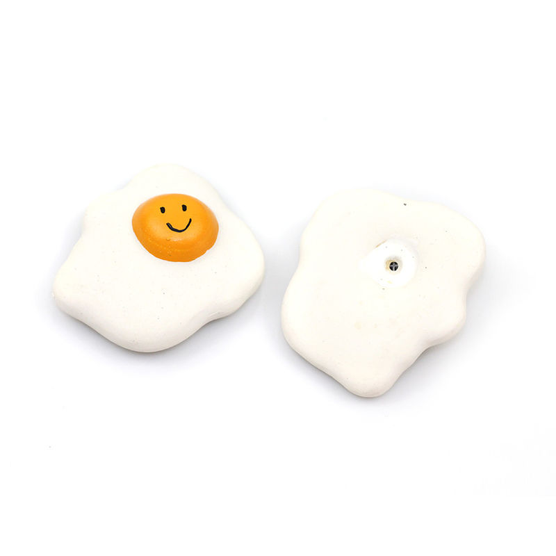 Egg squeaky chew Dog Pet Toys Latex Simulation Non toxic Interactive