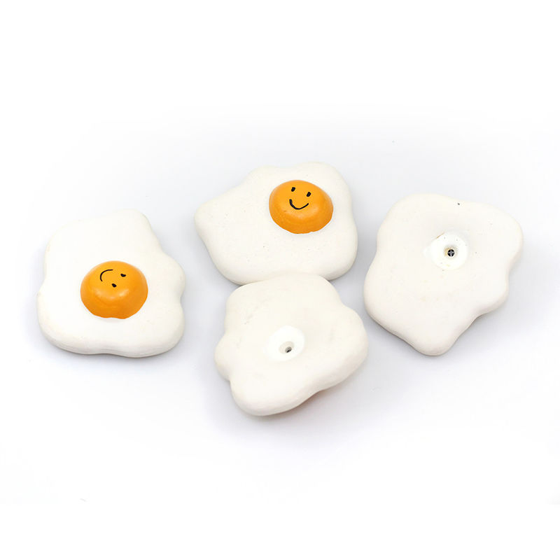 Egg squeaky chew Dog Pet Toys Latex Simulation Non toxic Interactive