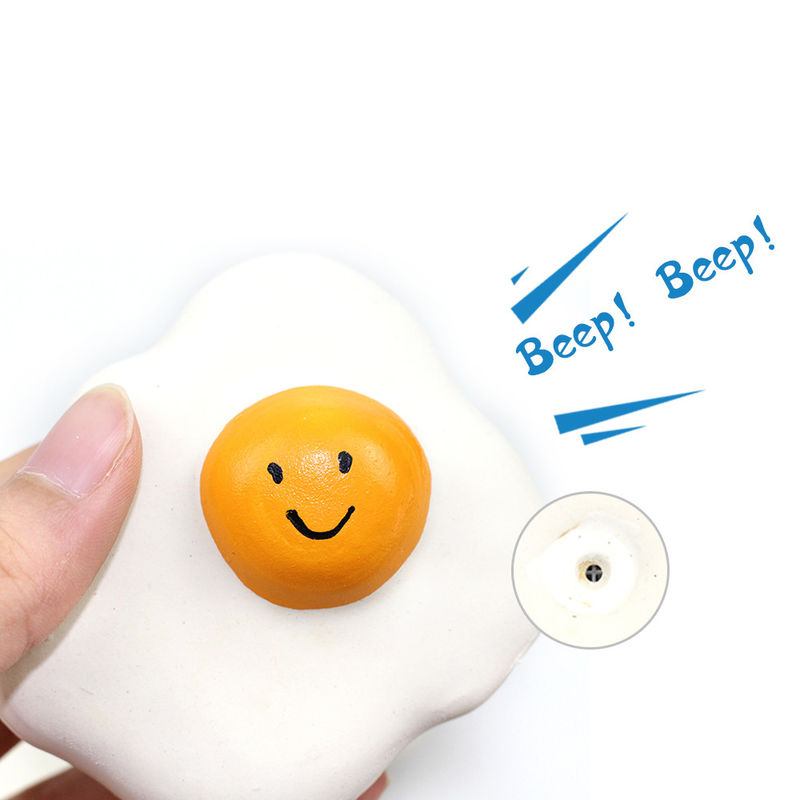 Egg squeaky chew Dog Pet Toys Latex Simulation Non toxic Interactive