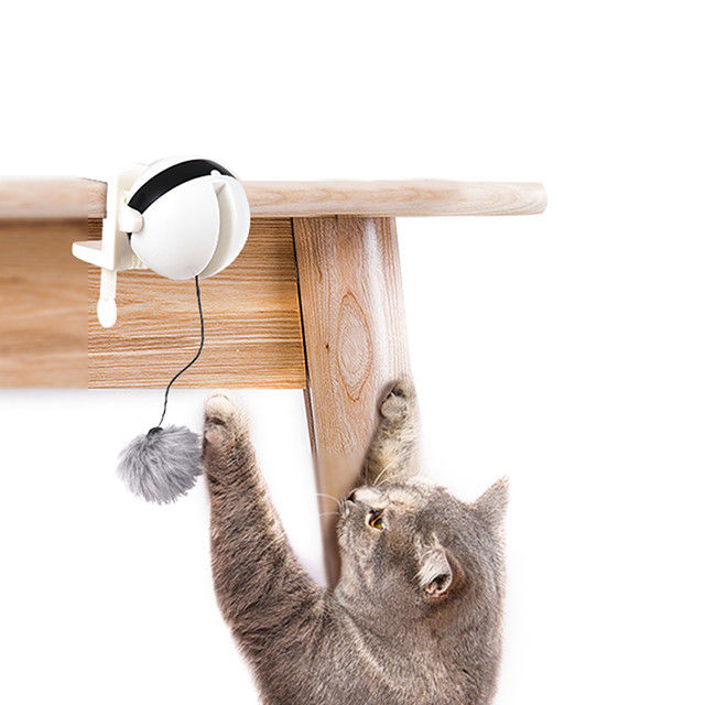 Interactive Electronic Auto Lift Ball Cat Pet Toys Funny Stick Cat Teaser Toy