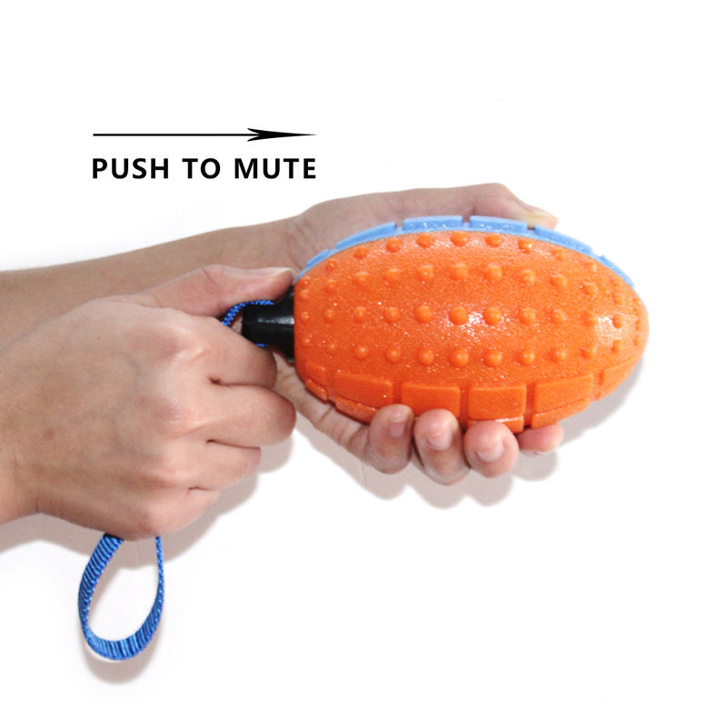 Non Toxic TPR Durable Interactive Indestructible Squeaky Dog Toys With Sound