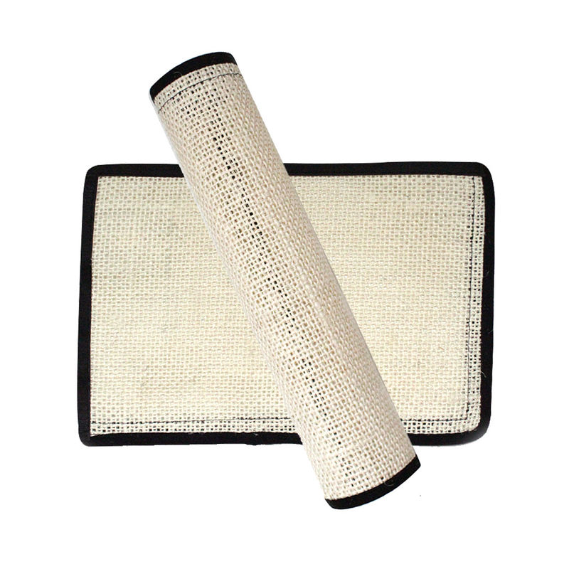 Ivory Color Cat Scratch Board Protect Table Legs Sisal Hemp Cat Claw Toy