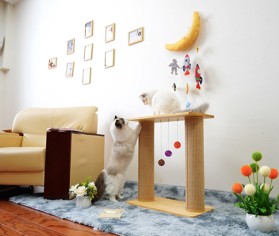 Double Layer Solid Cat Scratch Board Tree 60*30*63cm