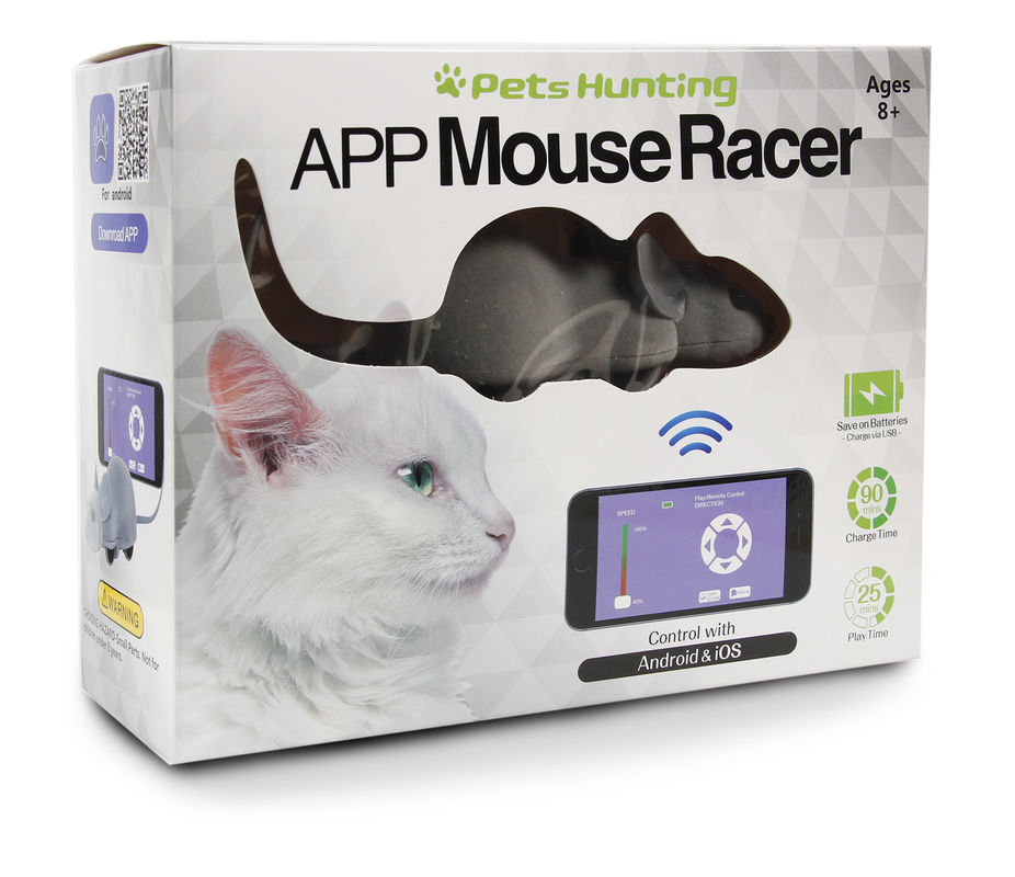 App Mouse Racer Phone Controlled Cat Toy With Android &amp; IOS Interactive