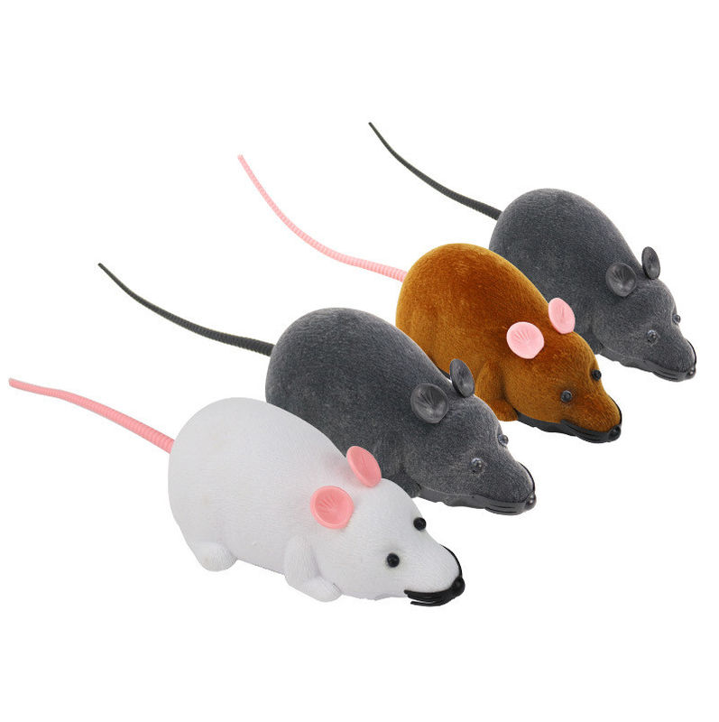 Novelty Gift Trick Playing Cat Pet Toys Wireless Remote Controlled Rat Toy