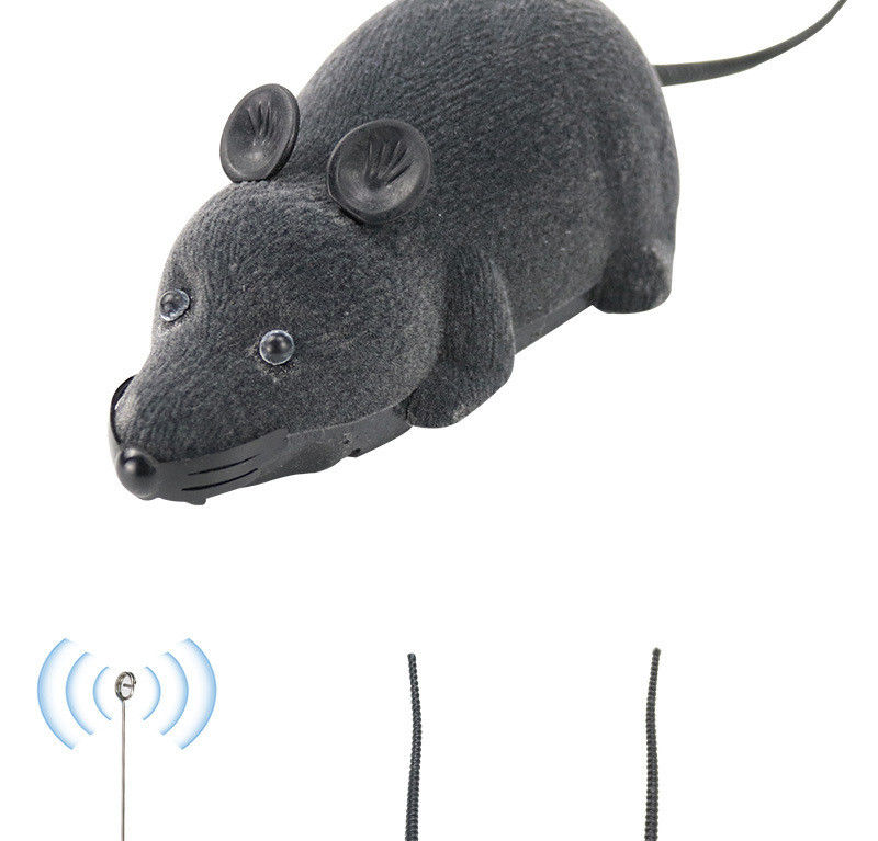 Novelty Gift Trick Playing Cat Pet Toys Wireless Remote Controlled Rat Toy