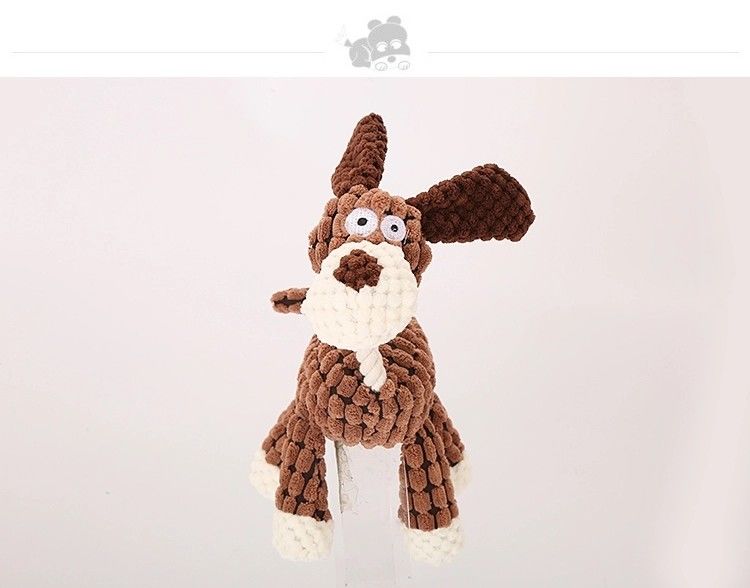 Chew Dog Pet Toys For Small Middle Large Dogs Reducing Boredom Sturdy Plush Dog Toys