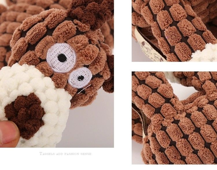 Chew Dog Pet Toys For Small Middle Large Dogs Reducing Boredom Sturdy Plush Dog Toys