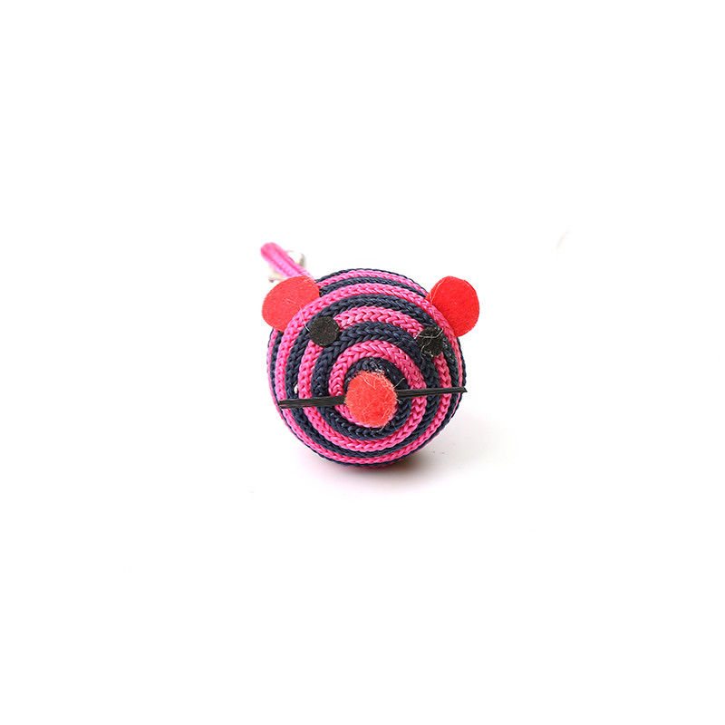 Nylon String Rope Bell Cat Pet Toys With A Mice Catch Cat Mouse Toy