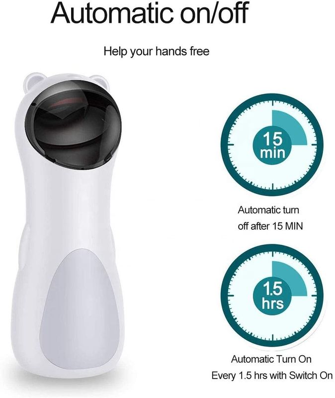 Interactive Automatic Cat Laser Toy For Kitten USB Charging Automated Laser Pointer Cat Toy