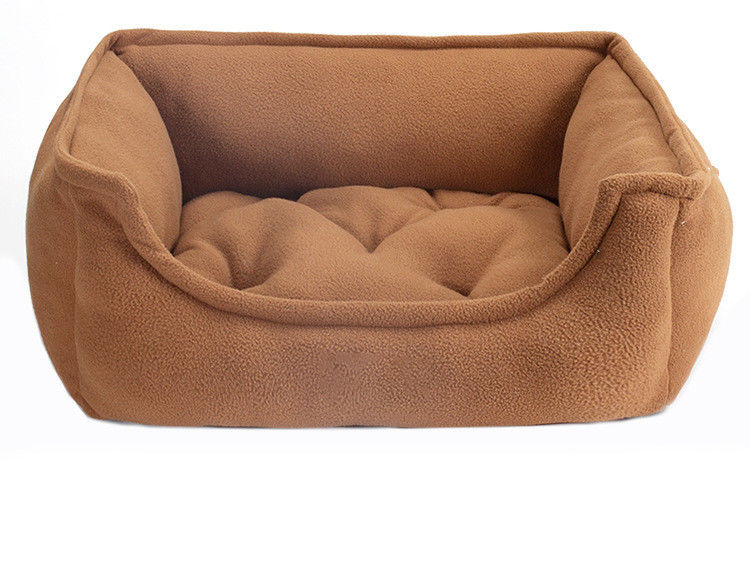Washable Orthopedic Polar Fleece Deep Sleep Dog Bed Fluffy Dog Mat Soft Warm For Teddy
