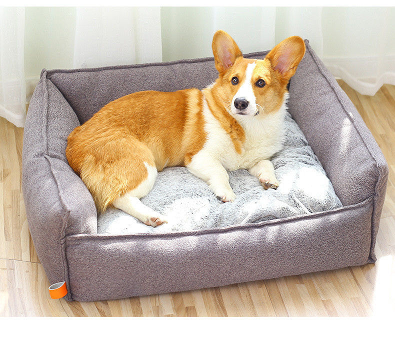 Durable Breathable Rectangle Sleeping Comfortable Pet Bed For Large Medium Small Dogs