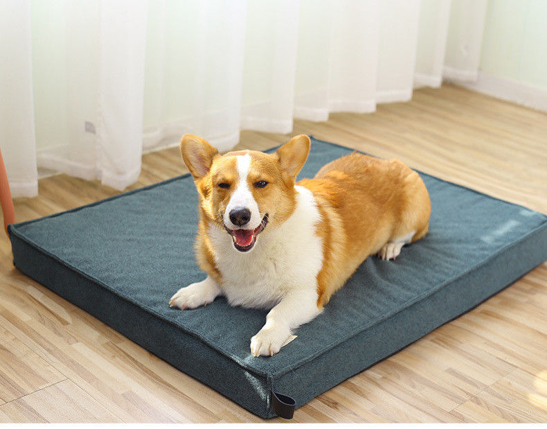Orthopedic Memory Foam Dog Bed Thick Waterproof Washable Pet Beds Mattress With Removable Cover