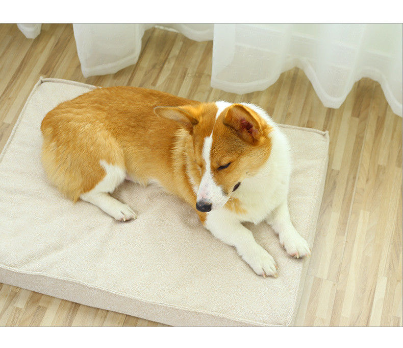Orthopedic Memory Foam Dog Bed Thick Waterproof Washable Pet Beds Mattress With Removable Cover