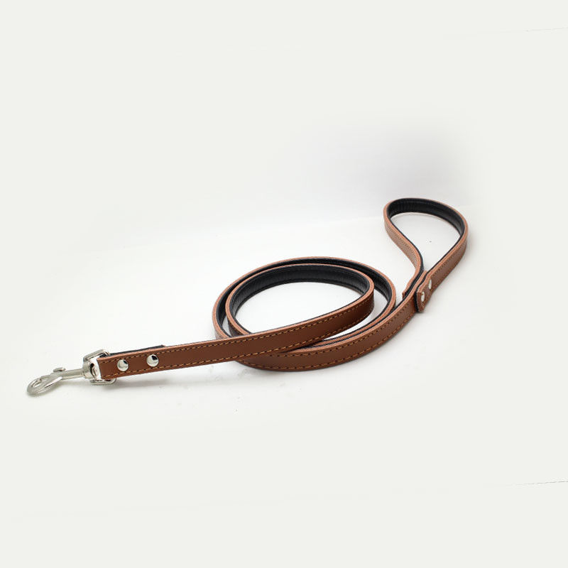 Custom Puppy Popular Pet Dog Leather Collar Dog Leash