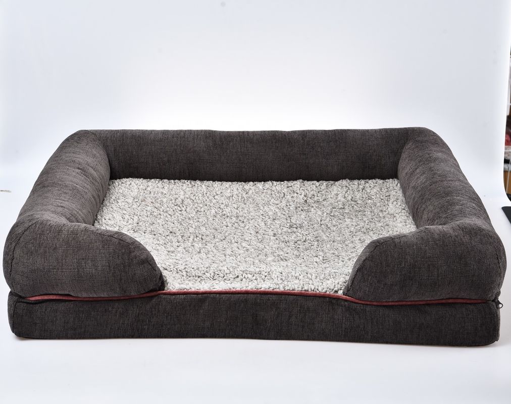 Waterproof Lining Large Luxury Orthopedic Dog Bed Sofa couch With Removable Washable Cover
