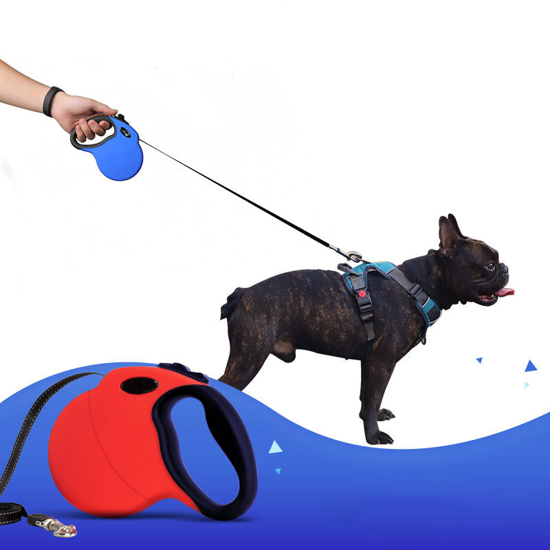 Non-slip Handle Nylon Retractable Reflective Dog Leash Rope Leash for Dog Accesorios Para Mascotas